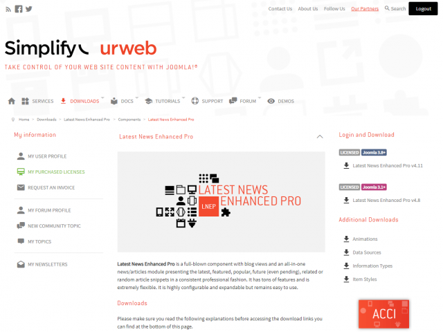 Latest News Enhanced Proの翻訳作業を開始しました。